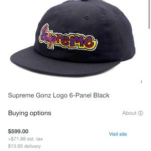 supreme gonz hat